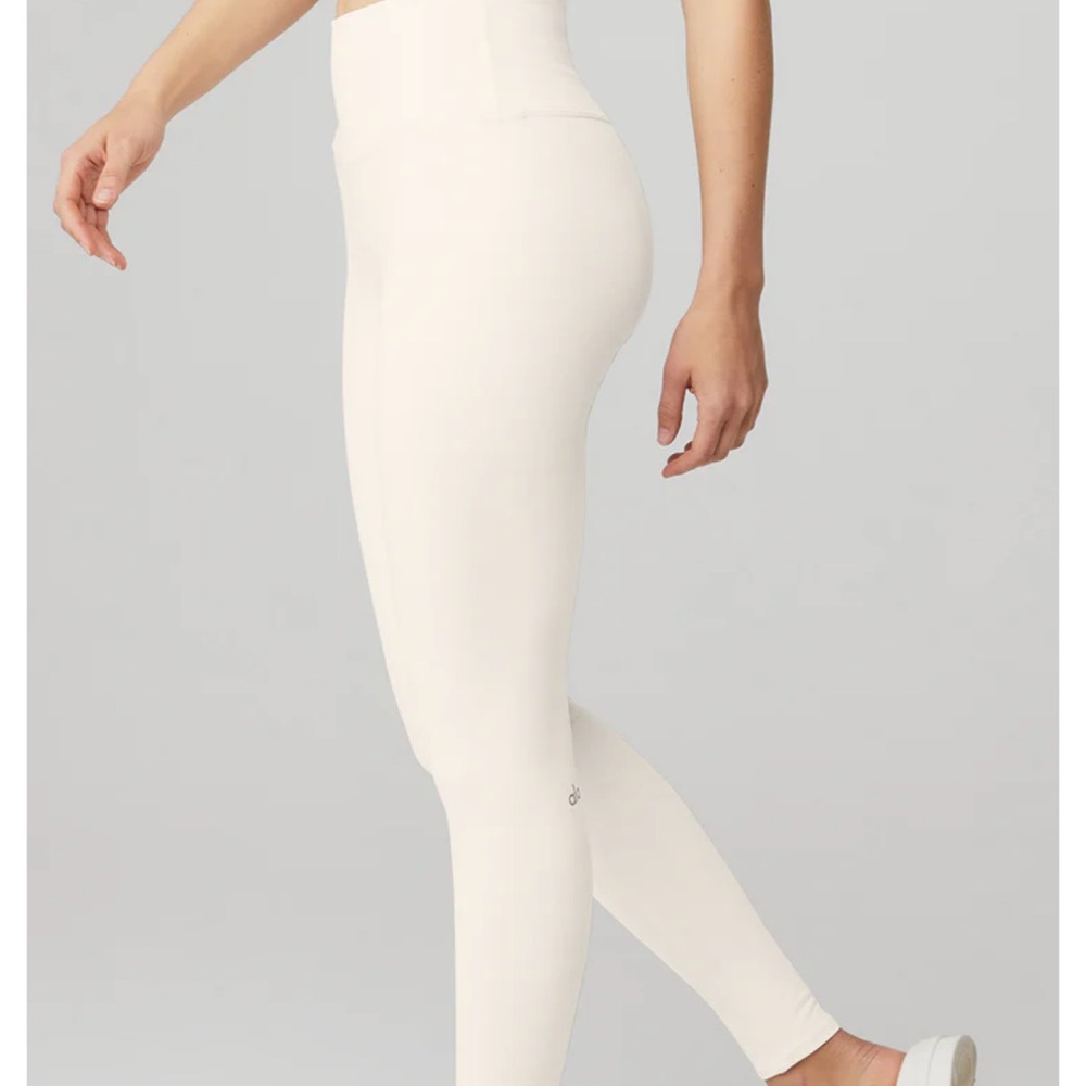 White Alo High-Wasit Airbrush Legging